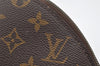 Authentic Louis Vuitton Monogram Trousse Demi Ronde 23 Pouch M47520 Junk 2224I