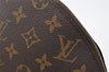 Authentic Louis Vuitton Monogram Trousse Demi Ronde 23 Pouch M47520 Junk 2224I
