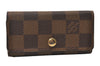 Authentic Louis Vuitton Damier Multicles 4 Key Case Holder N62631 LV 2225I