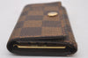Authentic Louis Vuitton Damier Multicles 4 Key Case Holder N62631 LV 2225I