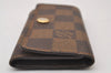 Authentic Louis Vuitton Damier Multicles 4 Key Case Holder N62631 LV 2225I