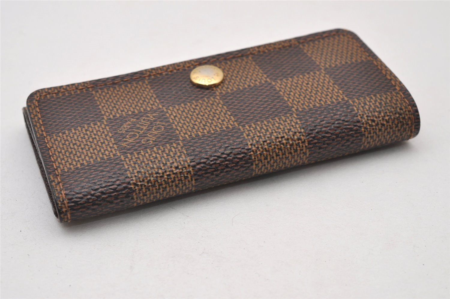 Authentic Louis Vuitton Damier Multicles 4 Key Case Holder N62631 LV 2225I