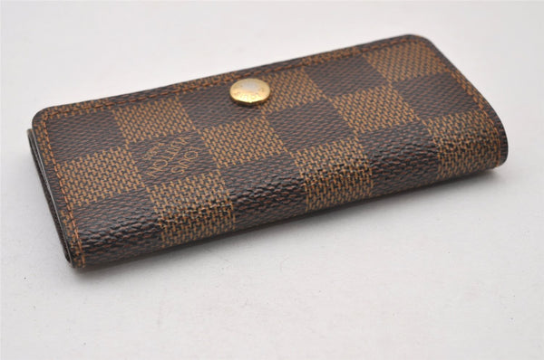 Authentic Louis Vuitton Damier Multicles 4 Key Case Holder N62631 LV 2225I
