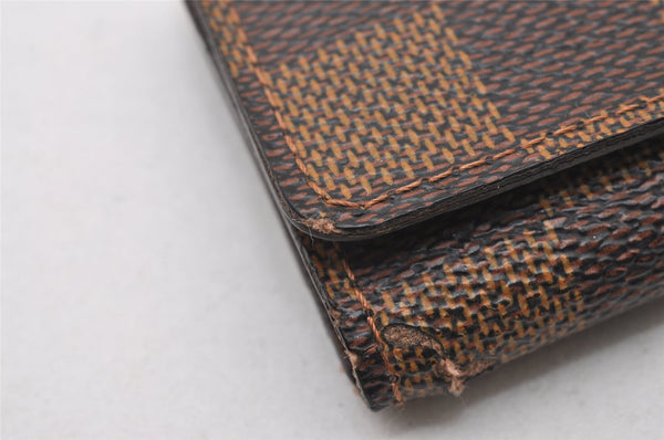 Authentic Louis Vuitton Damier Multicles 4 Key Case Holder N62631 LV 2225I