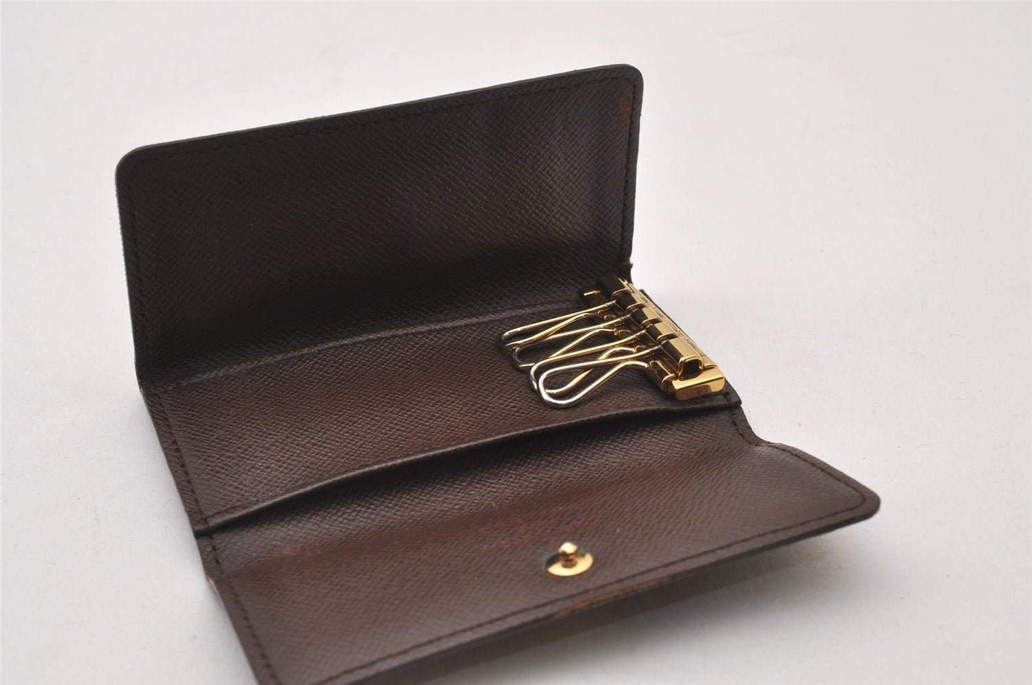 Authentic Louis Vuitton Damier Multicles 4 Key Case Holder N62631 LV 2225I