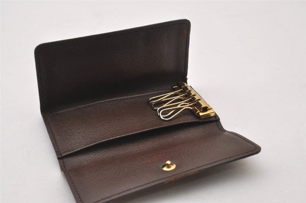 Authentic Louis Vuitton Damier Multicles 4 Key Case Holder N62631 LV 2225I