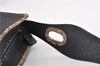 Authentic FENDI Selleria Vintage Shoulder Bag Purse Leather Black 2226G