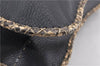 Authentic FENDI Selleria Vintage Shoulder Bag Purse Leather Black 2226G