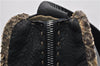 Authentic FENDI Selleria Vintage Shoulder Bag Purse Leather Black 2226G