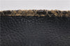 Authentic FENDI Selleria Vintage Shoulder Bag Purse Leather Black 2226G