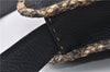 Authentic FENDI Selleria Vintage Shoulder Bag Purse Leather Black 2226G