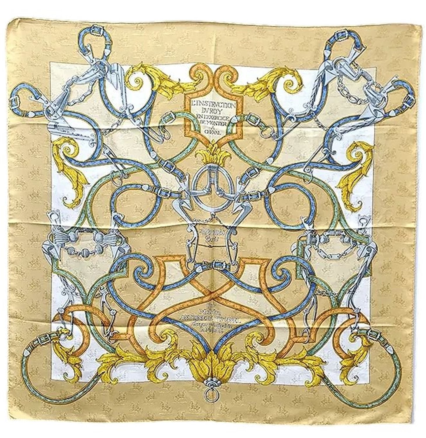 Authentic HERMES Carre 90 Scarf 