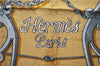 Authentic HERMES Carre 90 Scarf "L’INSTRVCTION DV ROY" Silk Beige 2227E