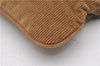 Authentic FENDI Vintage Shoulder Cross Body Bag Purse Corduroy Brown 2227G