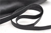 Authentic CELINE Vintage Horse Carriage Shoulder Bag Purse Leather Black 2228G