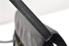 Authentic CELINE Vintage Horse Carriage Shoulder Bag Purse Leather Black 2228G