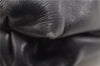 Authentic CELINE Vintage Horse Carriage Shoulder Bag Purse Leather Black 2228G