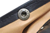 Authentic CELINE Vintage Horse Carriage Shoulder Bag Purse Leather Black 2228G