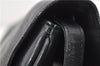 Authentic CELINE Vintage Horse Carriage Shoulder Bag Purse Leather Black 2228G