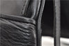 Authentic CELINE Vintage Horse Carriage Shoulder Bag Purse Leather Black 2228G