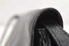 Authentic CELINE Vintage Horse Carriage Shoulder Bag Purse Leather Black 2228G