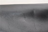 Authentic CELINE Vintage Horse Carriage Shoulder Bag Purse Leather Black 2228G