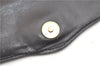 Authentic CELINE Vintage Horse Carriage Shoulder Bag Purse Leather Black 2228G
