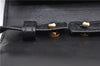 Authentic CELINE Vintage Horse Carriage Shoulder Bag Purse Leather Black 2228G