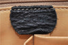 Authentic CELINE Vintage Horse Carriage Shoulder Bag Purse Leather Black 2228G