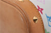 Auth Louis Vuitton Monogram Multicolor Alma PM Hand Bag White M92647 LV 2229E