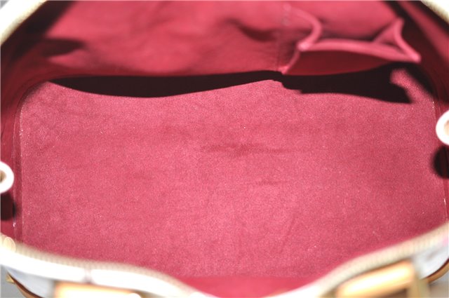 Auth Louis Vuitton Monogram Multicolor Alma PM Hand Bag White M92647 LV 2229E