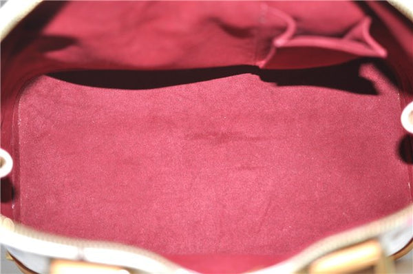 Auth Louis Vuitton Monogram Multicolor Alma PM Hand Bag White M92647 LV 2229E