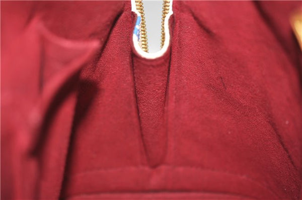 Auth Louis Vuitton Monogram Multicolor Alma PM Hand Bag White M92647 LV 2229E