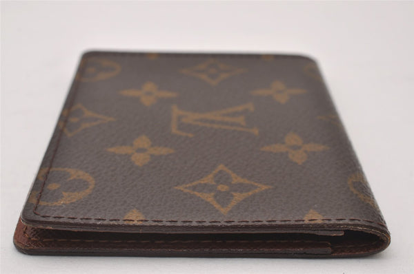 Authentic Louis Vuitton Monogram Porte 2 Cartes Vertical M60533 Pass Case 2229I