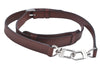 Authentic Louis Vuitton Leather Shoulder Strap Brown Size 45.3-54.5" LV 2230E