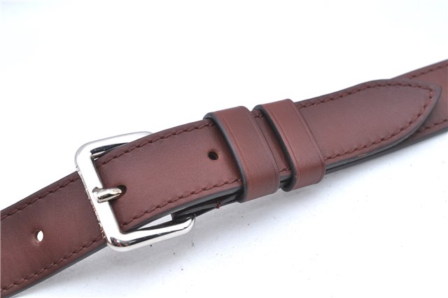 Authentic Louis Vuitton Leather Shoulder Strap Brown Size 45.3-54.5