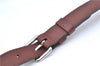 Authentic Louis Vuitton Leather Shoulder Strap Brown Size 45.3-54.5" LV 2230E