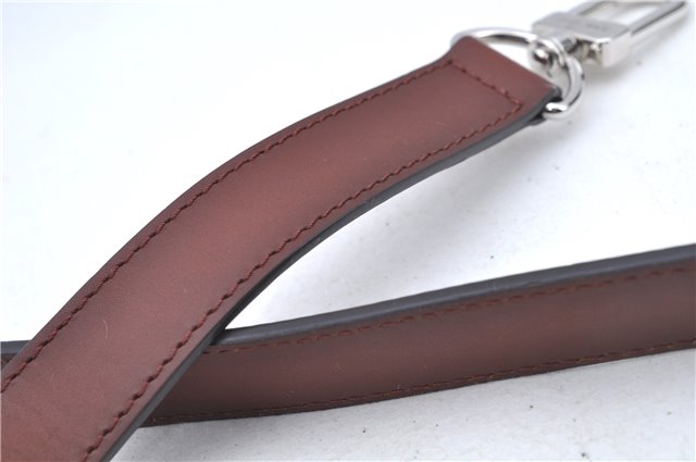 Authentic Louis Vuitton Leather Shoulder Strap Brown Size 45.3-54.5