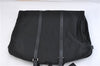 Authentic PRADA Nylon Vintage Tessuto Leather Garment Cover Black 2230F