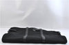 Authentic PRADA Nylon Vintage Tessuto Leather Garment Cover Black 2230F