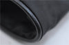 Authentic PRADA Nylon Vintage Tessuto Leather Garment Cover Black 2230F