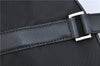 Authentic PRADA Nylon Vintage Tessuto Leather Garment Cover Black 2230F