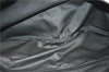 Authentic PRADA Nylon Vintage Tessuto Leather Garment Cover Black 2230F