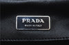 Authentic PRADA Nylon Vintage Tessuto Leather Garment Cover Black 2230F