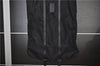 Authentic PRADA Nylon Vintage Tessuto Leather Garment Cover Black 2230F