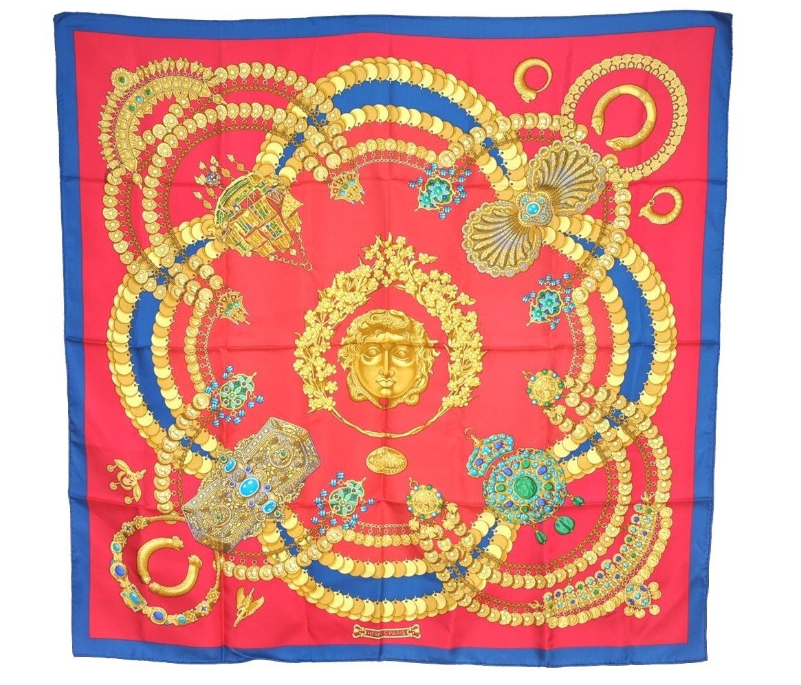 Authentic HERMES Carre 90 Scarf 