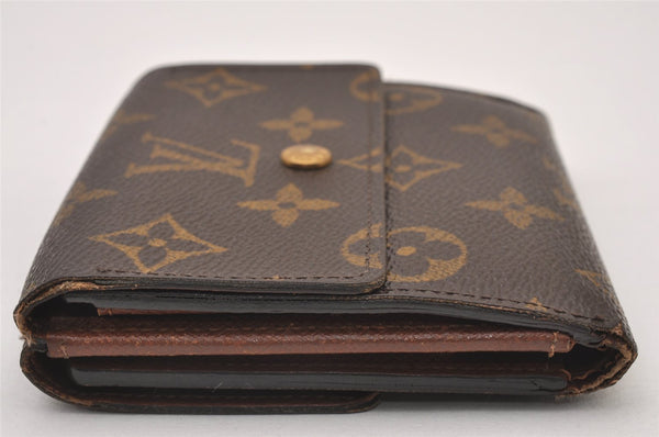 Authentic Louis Vuitton Monogram M61652 Porte Monnaie Billet Carte Credit 2231I