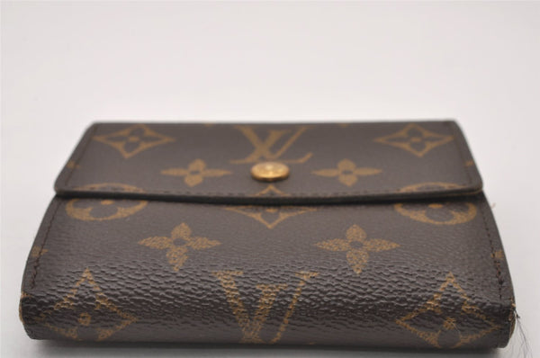 Authentic Louis Vuitton Monogram M61652 Porte Monnaie Billet Carte Credit 2231I