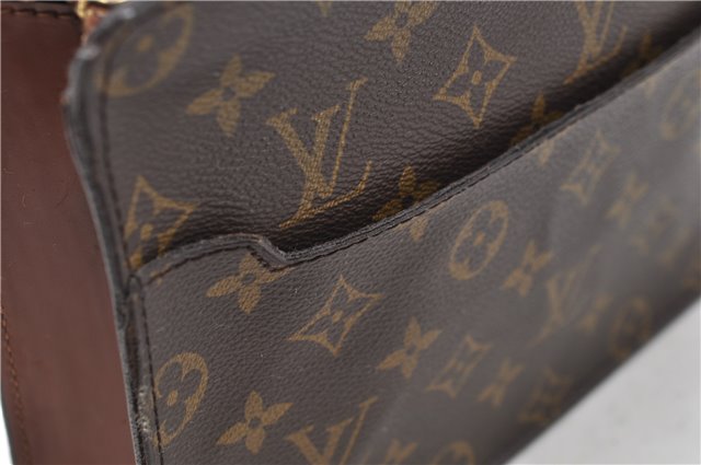 Authentic Louis Vuitton Monogram Pochette Homme Clutch Hand Bag M51795 LV 2232D