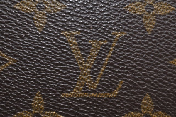 Authentic Louis Vuitton Monogram Pochette Homme Clutch Hand Bag M51795 LV 2232D